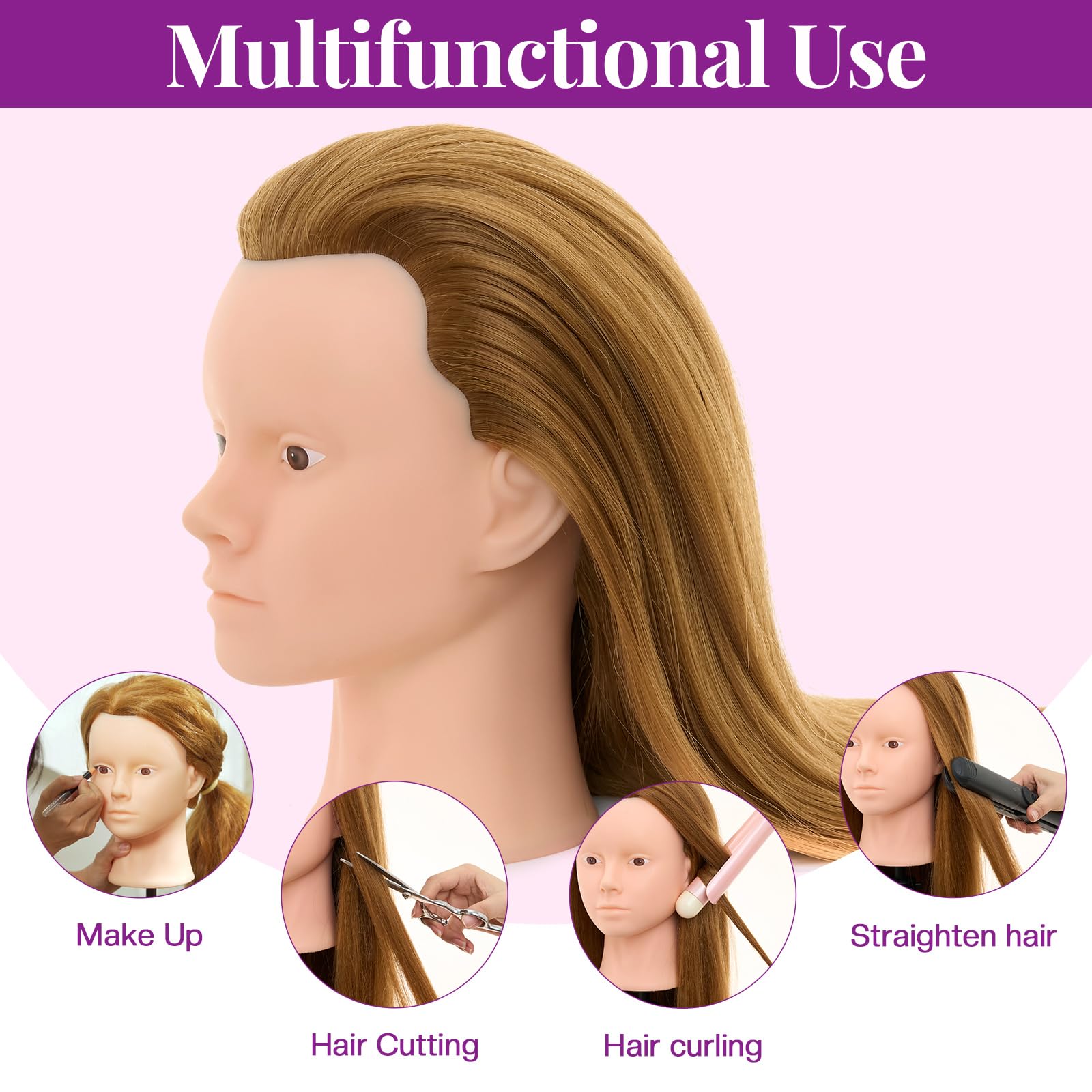 Neverland Beauty & Health real-human-hair density supports realistic brush and comb passes.