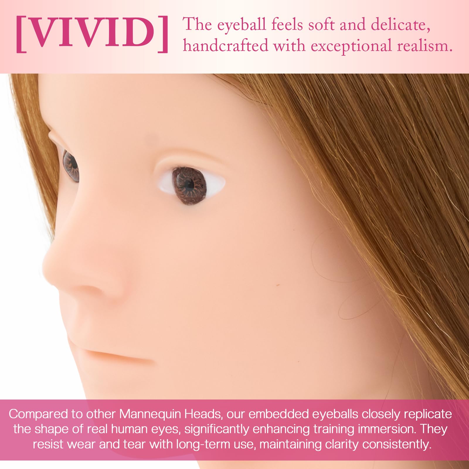 Neverland mannequin head table clamp setup provides stable training during styling sessions.