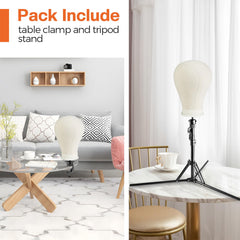 Neverland wig head stand sturdy base supports pins and tools securely.
