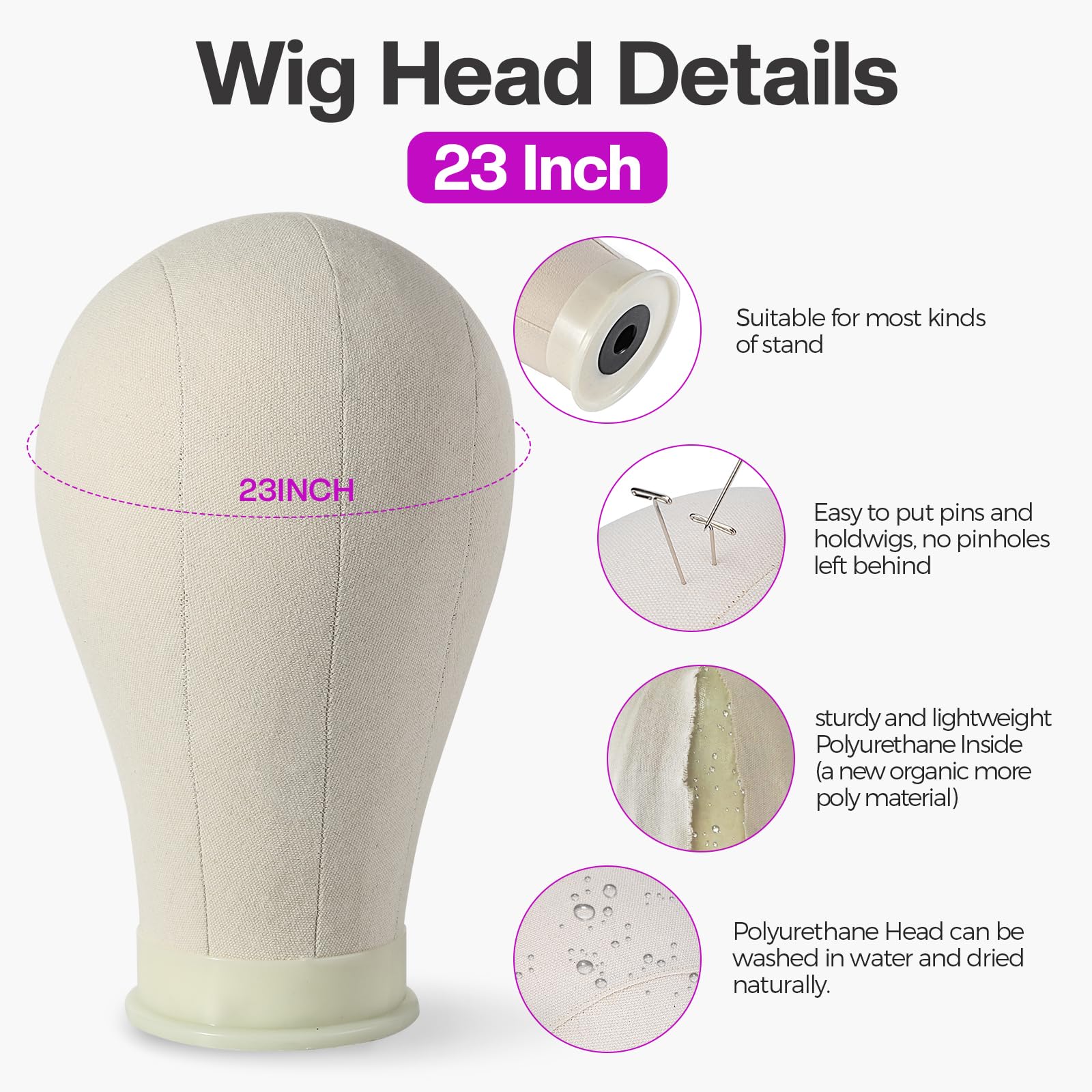 Neverland wig head tripod stand supports stable styling and easy positioning