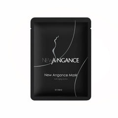 NEW ANGANCE mask essence texture close-up highlights rich hydration for the skin.