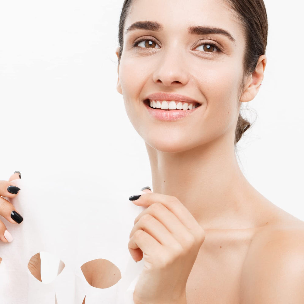 NEW ANGANCE mask ultra-thin fiber paper on skin-ready surface for better moisture delivery.