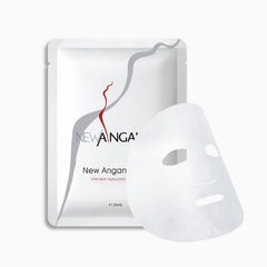 NEW ANGANCE Mask sheet-on-face close-up demonstrates comfortable fit