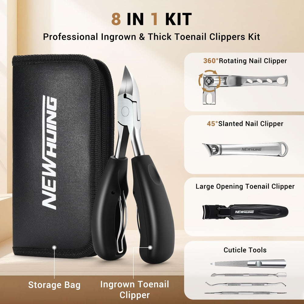 New Huing 25-degree curved blade for precise ingrown toenail trimming