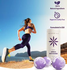 New Miuz Arnica Bubble Bath lavender bergamot essence visual