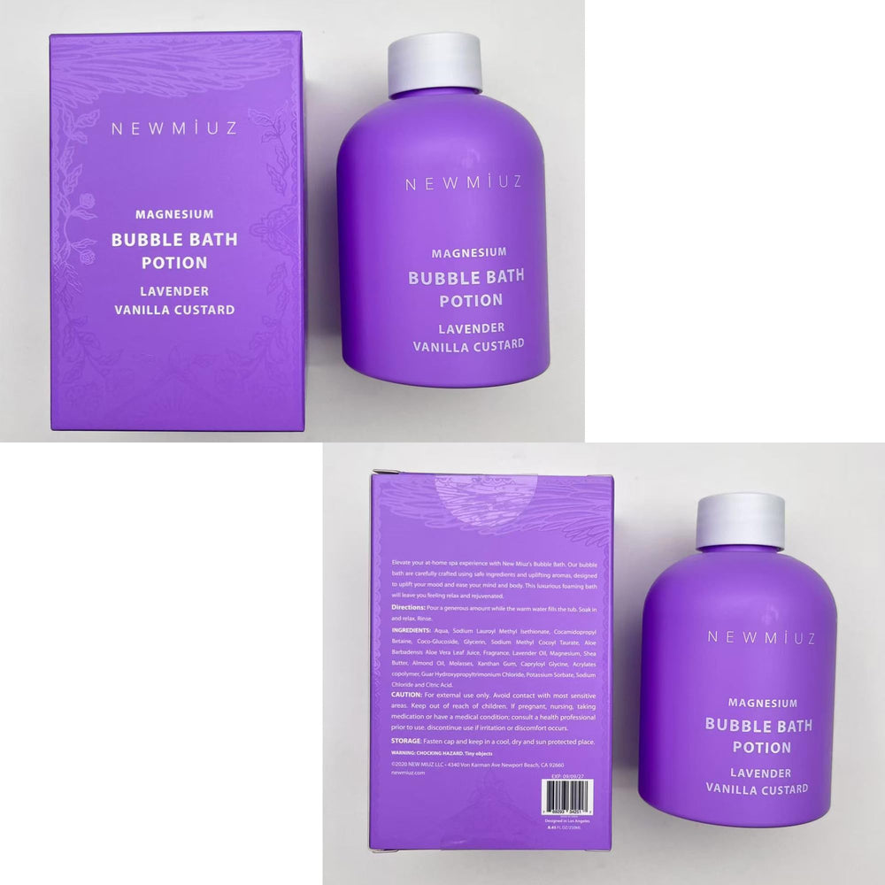 New Miuz bath-time self-care ritual scene promotes stress-relief ambience.