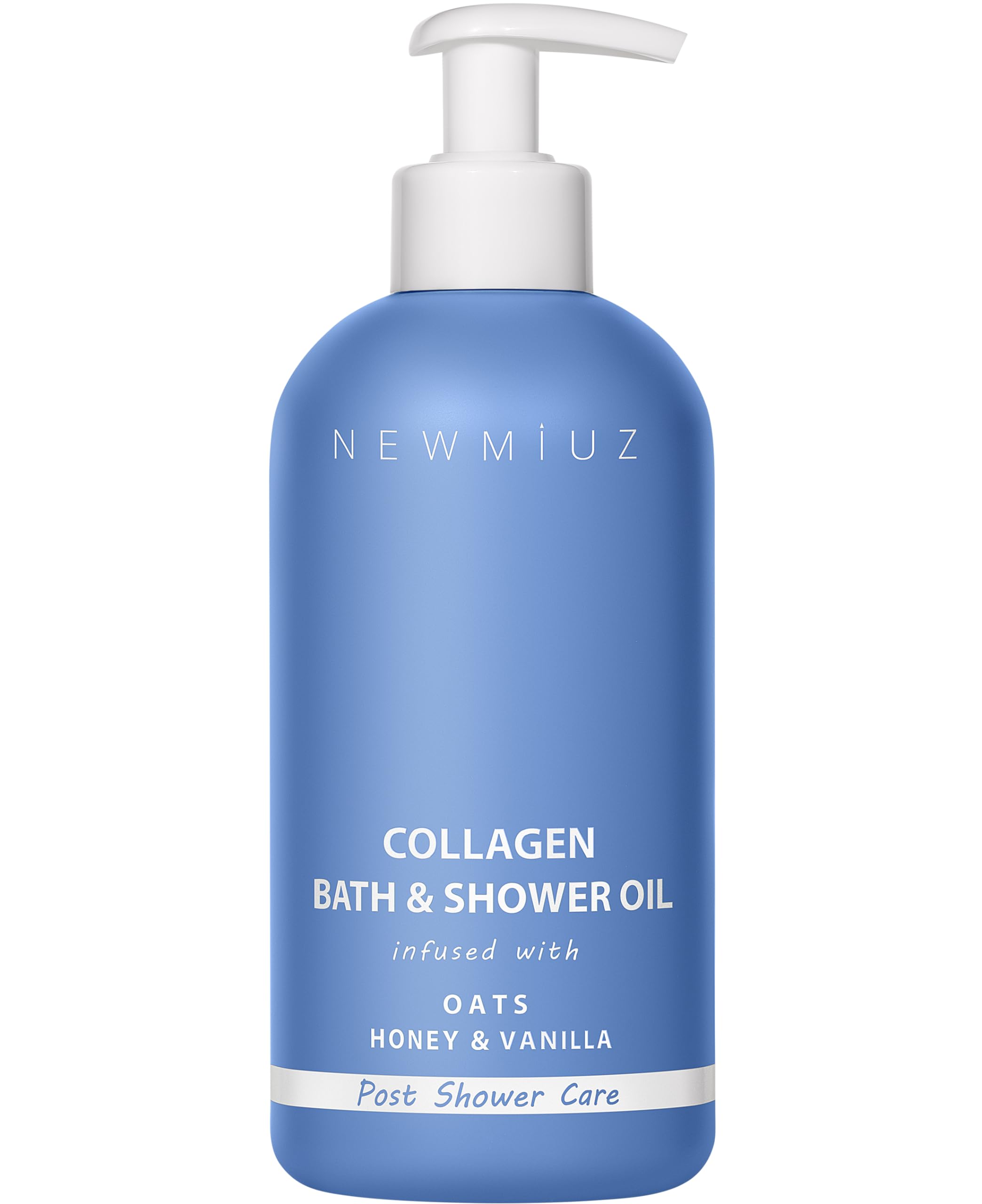 New Miuz Collagen InShower body application demonstrating quick post-shower hydration ritual