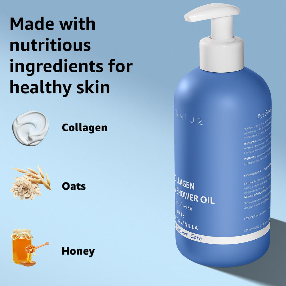 New Miuz Collagen InShower vanilla aroma enhances calming shower experience