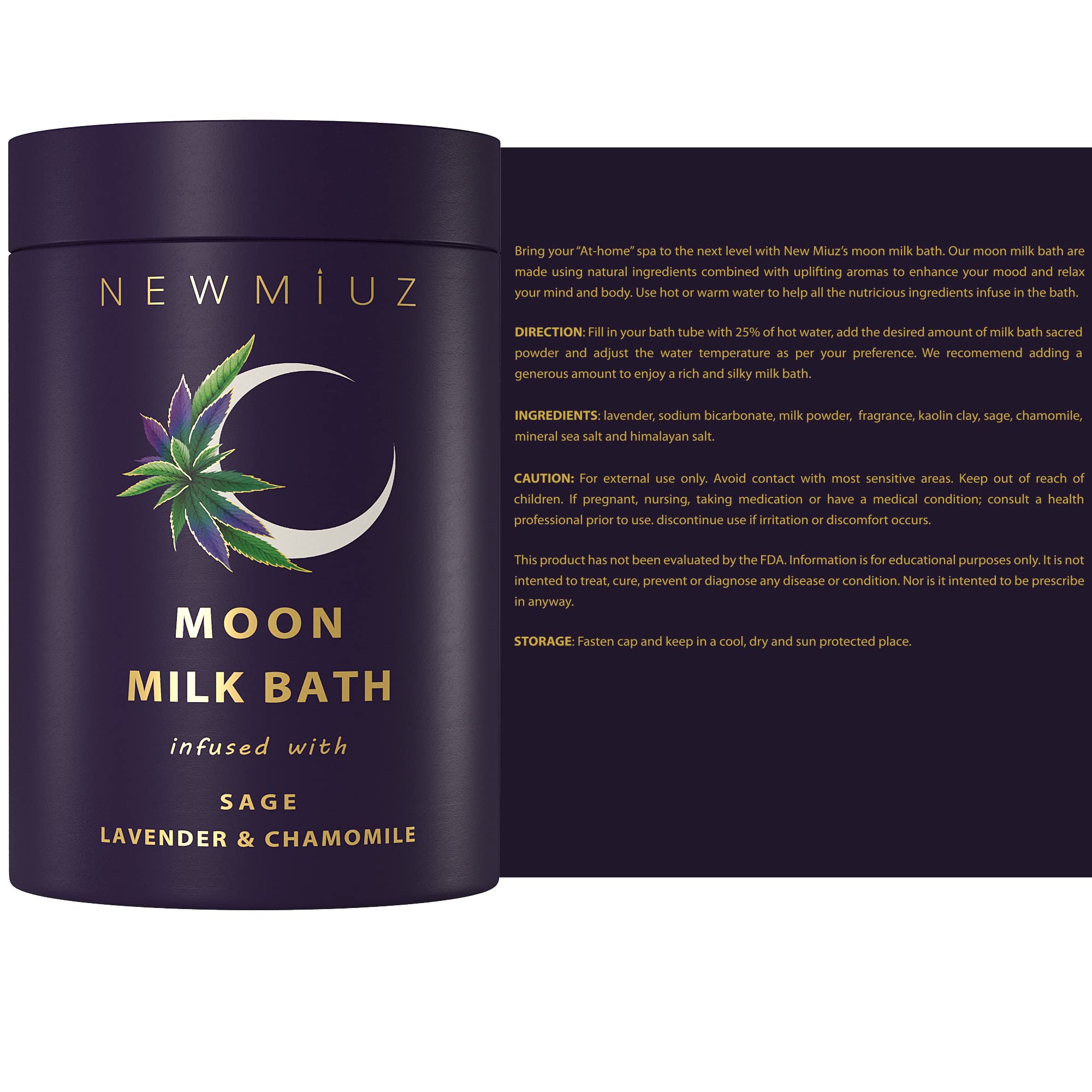 New Miuz gift-ready luxury bath set image signals premium pampering.