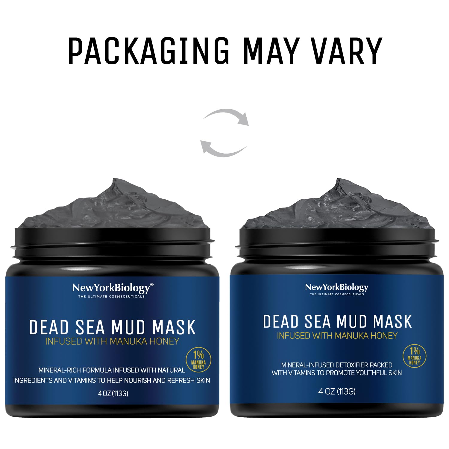 New York Biology Dead Sea mineral mud emphasizes minerals for gentle exfoliation and healthier glow