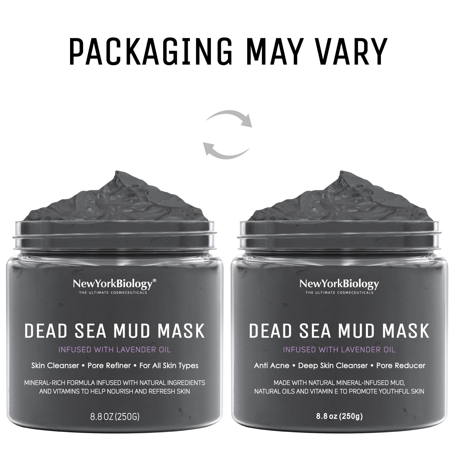 New York Biology Dead Sea Mud Mask with aloe supports soothing, balanced skin.