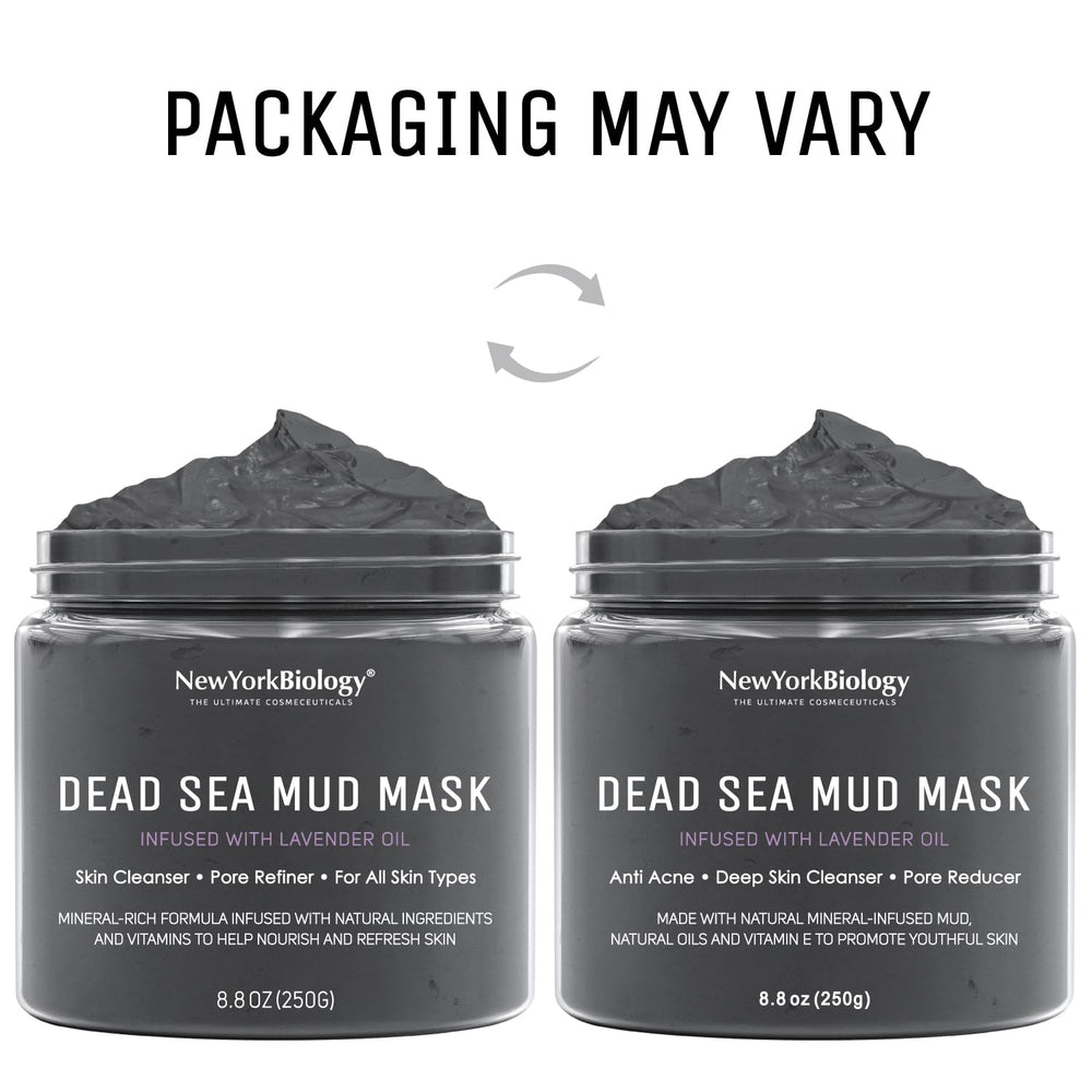 New York Biology Dead Sea Mud Mask with aloe supports soothing, balanced skin.