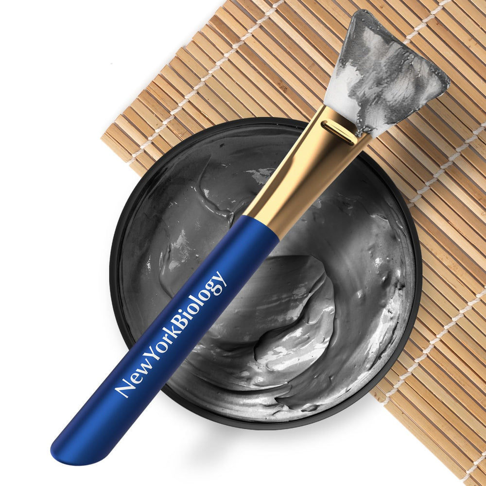 New York Biology Dead Sea Mud Mask pores appear refined and balanced.