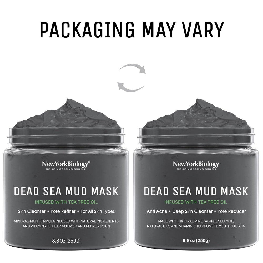 New York Biology Dead Sea Mud Mask pore refinement—oil absorption and shine reduction.