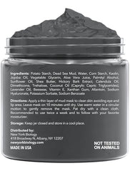 New York Biology Dead Sea Mud Mask spa routine ready for at-home treat.
