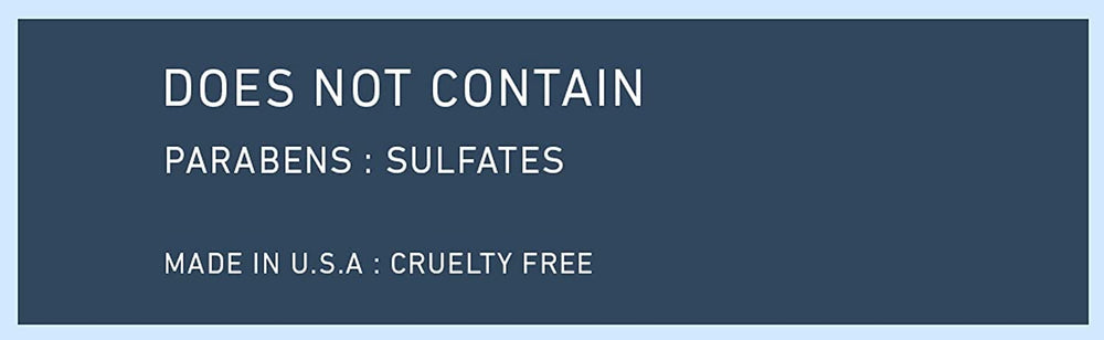New York Biology Made in USA label focuses on quality and cruelty-free formulation.