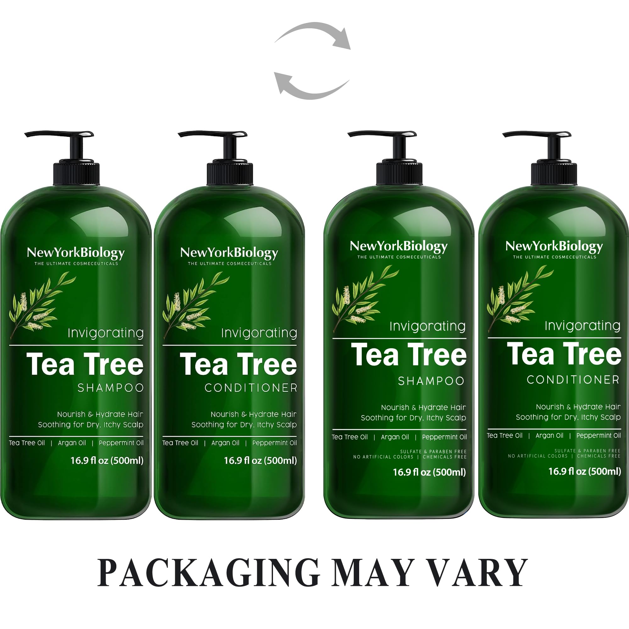 New York Biology Tea Tree Conditioner texture provides gentle moisture for color-treated hair.