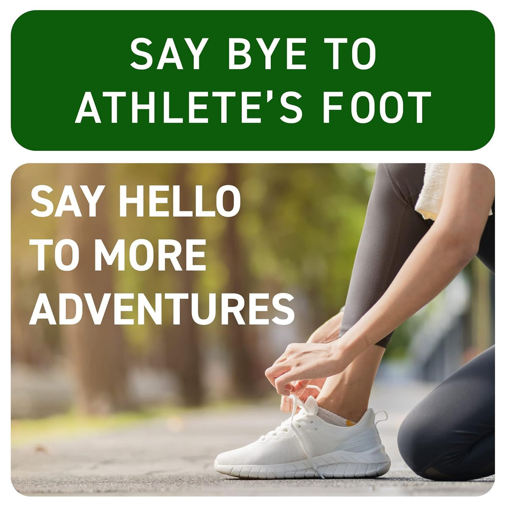 New York Biology Tea Tree Foot Cream on a shelf with heel care theme for dry skin relief.