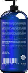 New York Biology Tea Tree Mint Body Wash foaming lather provides rich cleansing.