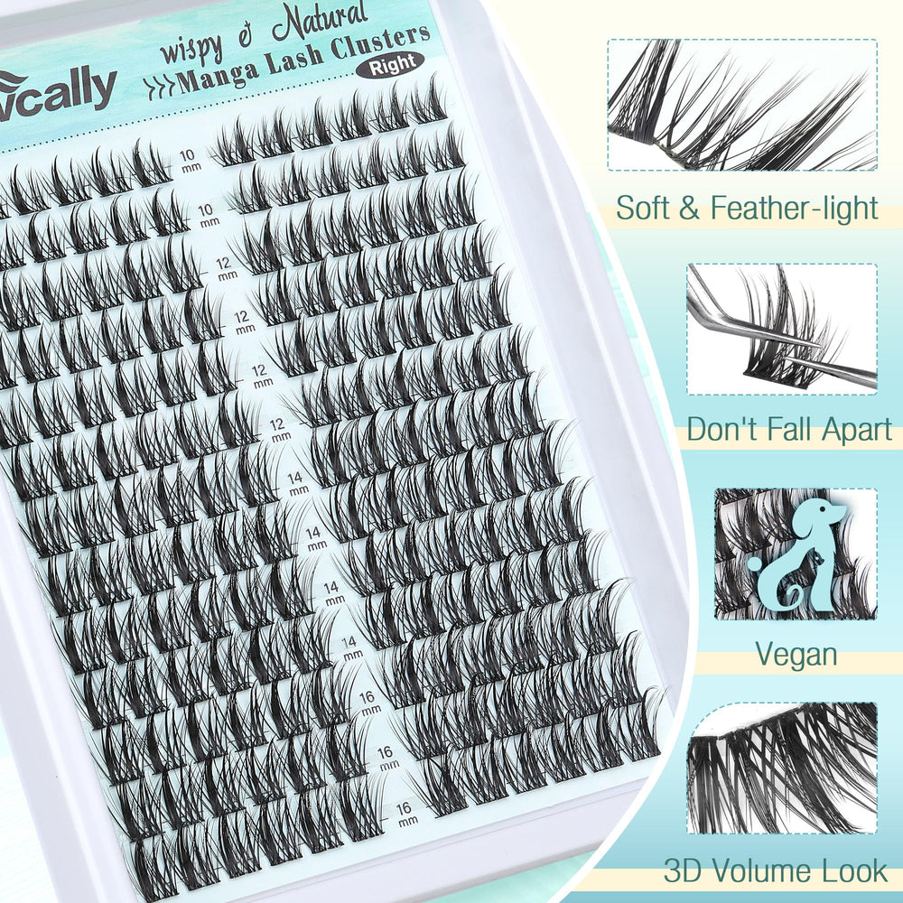 Newcally tweezers enabling precise placement of lash clusters