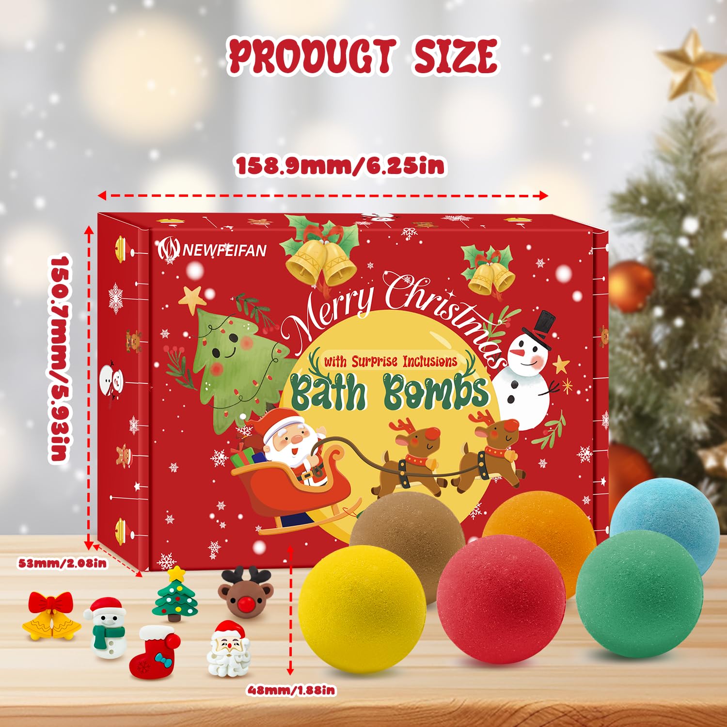 NEWFEIFAN rainbow bath bubbles invite kids to unwind with a playful bath ritual