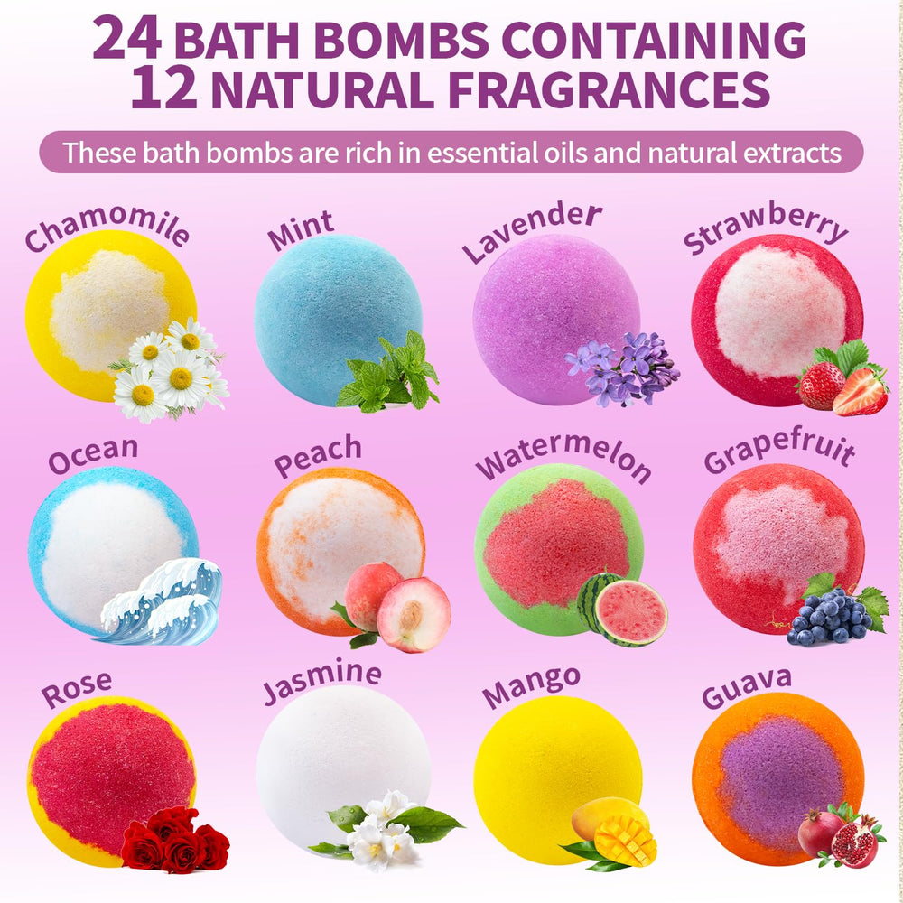 NEWFEIFAN handmade bath bombs show artisanal craft and reliable fizz