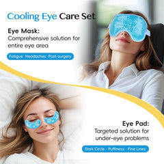 NEWGO cooling eye mask adjustable strap for secure, comfortable fit during use.