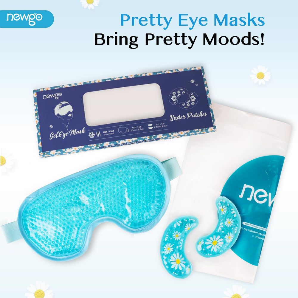NEWGO cooling eye mask includes a resealable storage bag to stay clean.