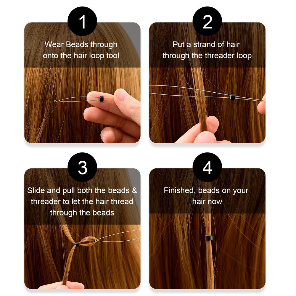 NEWISHTOOL kit herramientas extensiones rosa, conjunto compacto para uso profesional y hazlo tú mismo.
