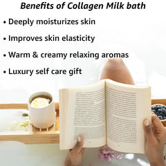 New Miuz vanilla jasmine bath salts bag with calming aroma