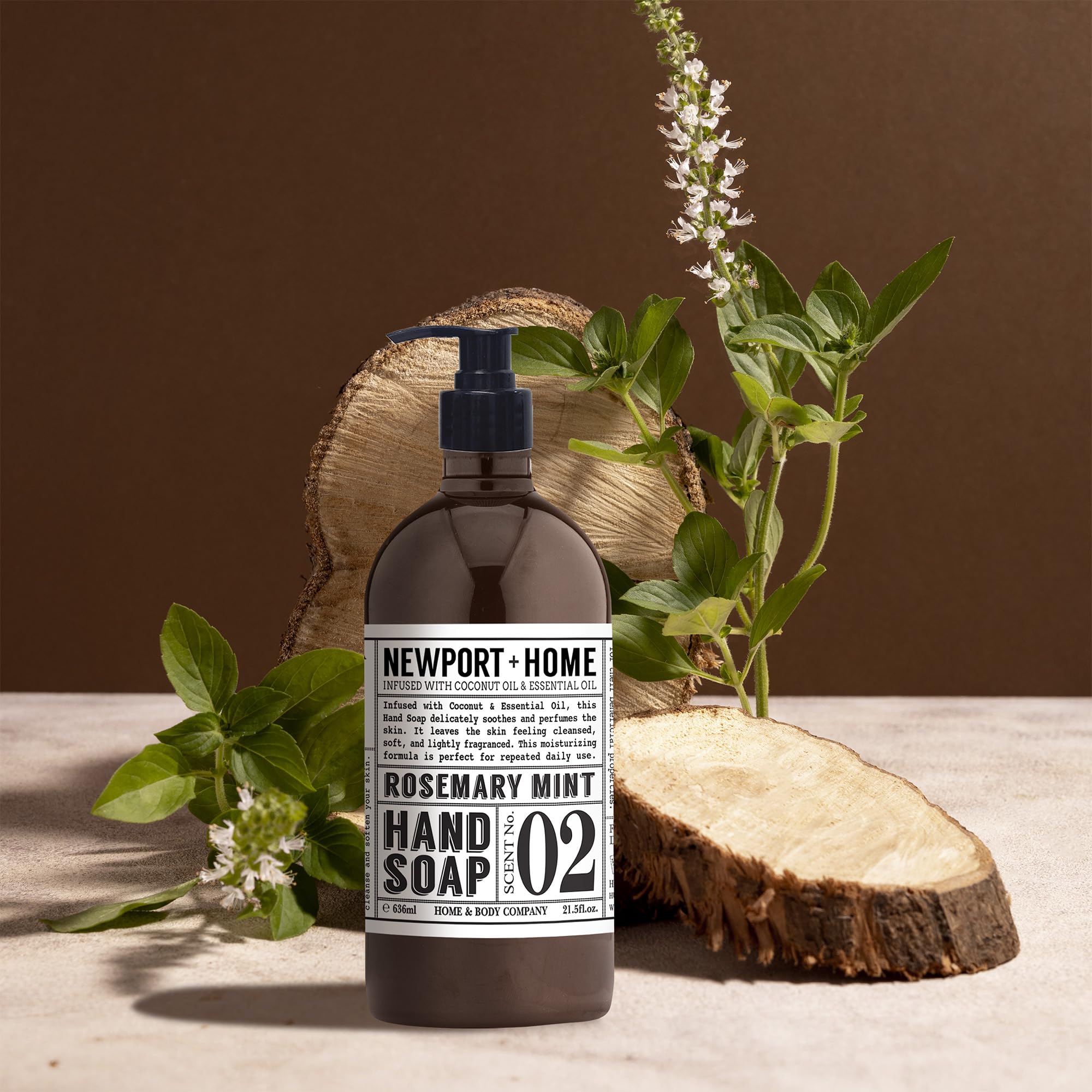 Newport Hand Soap Four-Pack showcases convenient, family-friendly option for daily use.