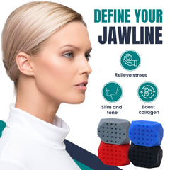 NexFit jaw exerciser 60lbs tablet enables advanced toning during short sessions.