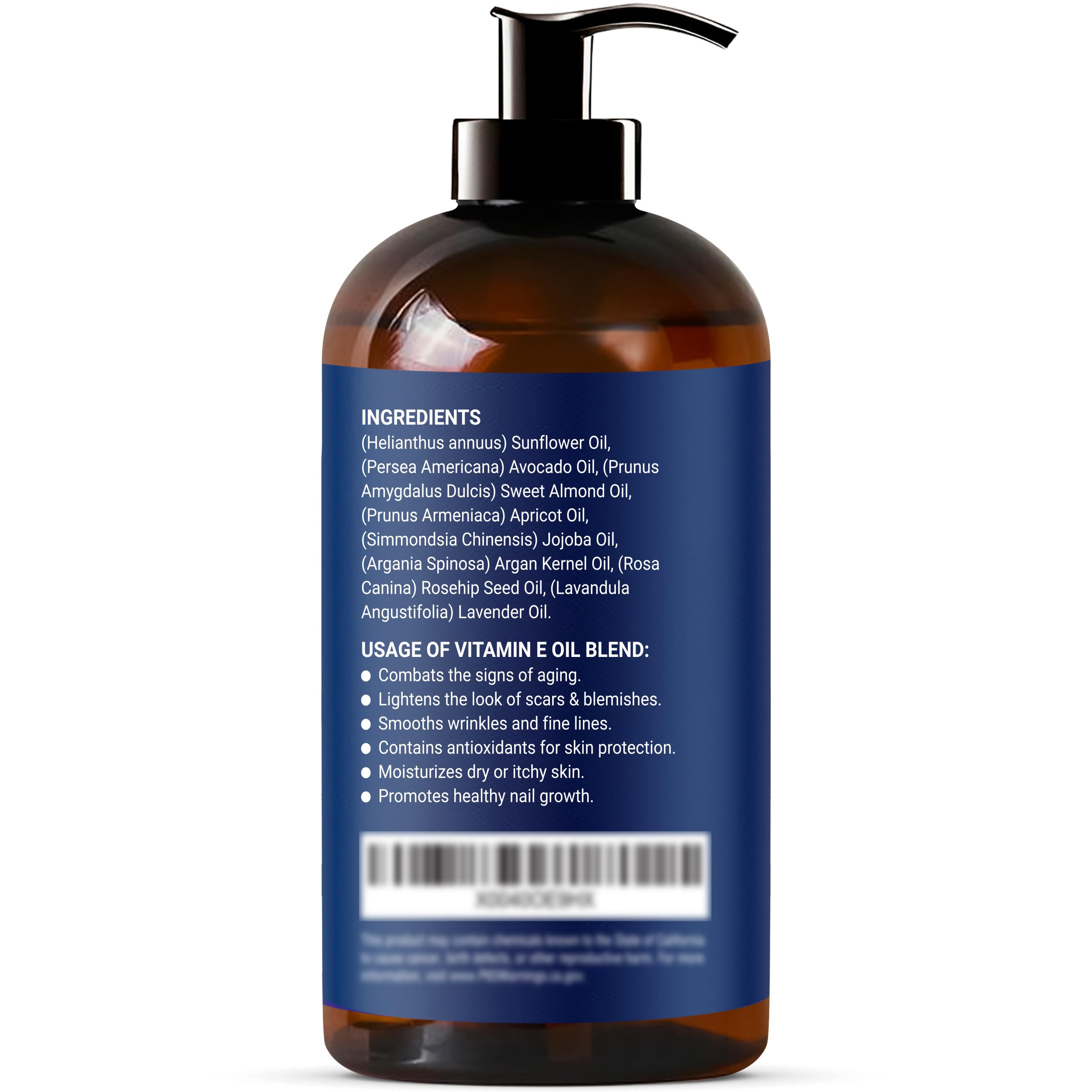 Nexon Botanics Vitamin E Oil Blend for face and body hydration.