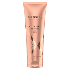 Nexxus Blow Dry Cream bottle front showing weightless frizz control and volume capability