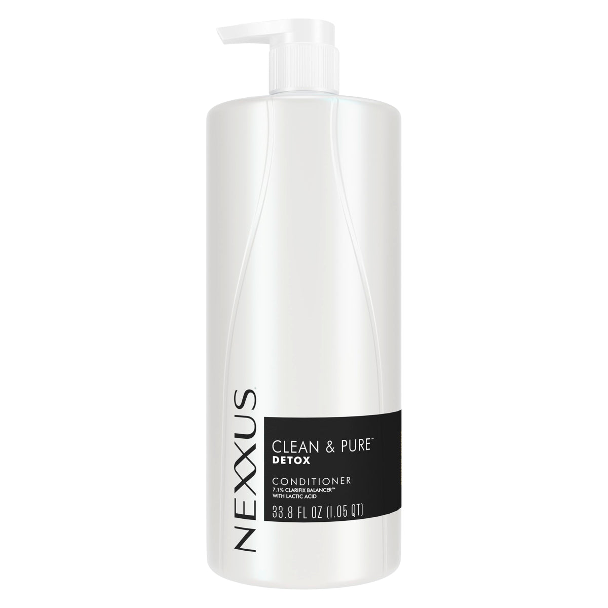 Nexxus Clean & Pure conditioner bottle for daily hydration and smooth, light conditioning
