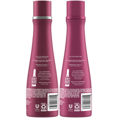 Nexxus Color Assure conditioner bottle pour provides hydrating color-care for smooth color-treated hair.