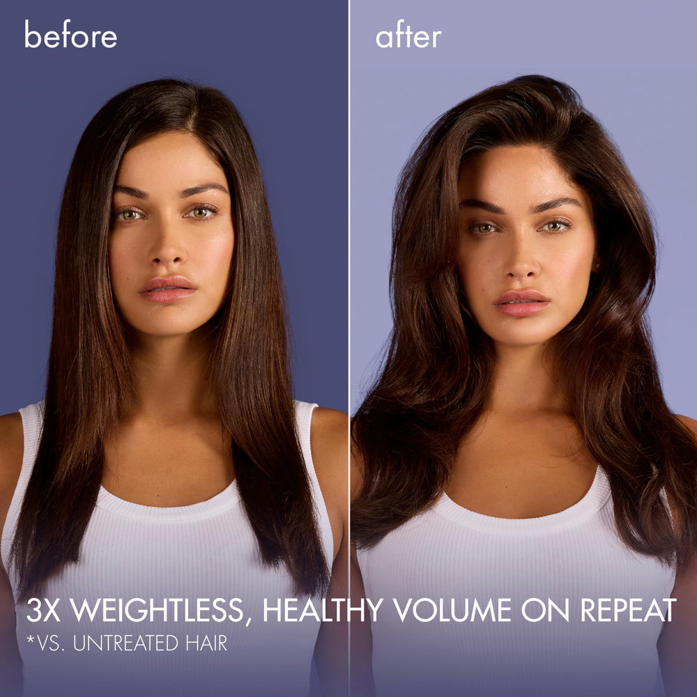 Nexxus HY-VOLUME Cloud Foam packaging shows 5.5 oz size