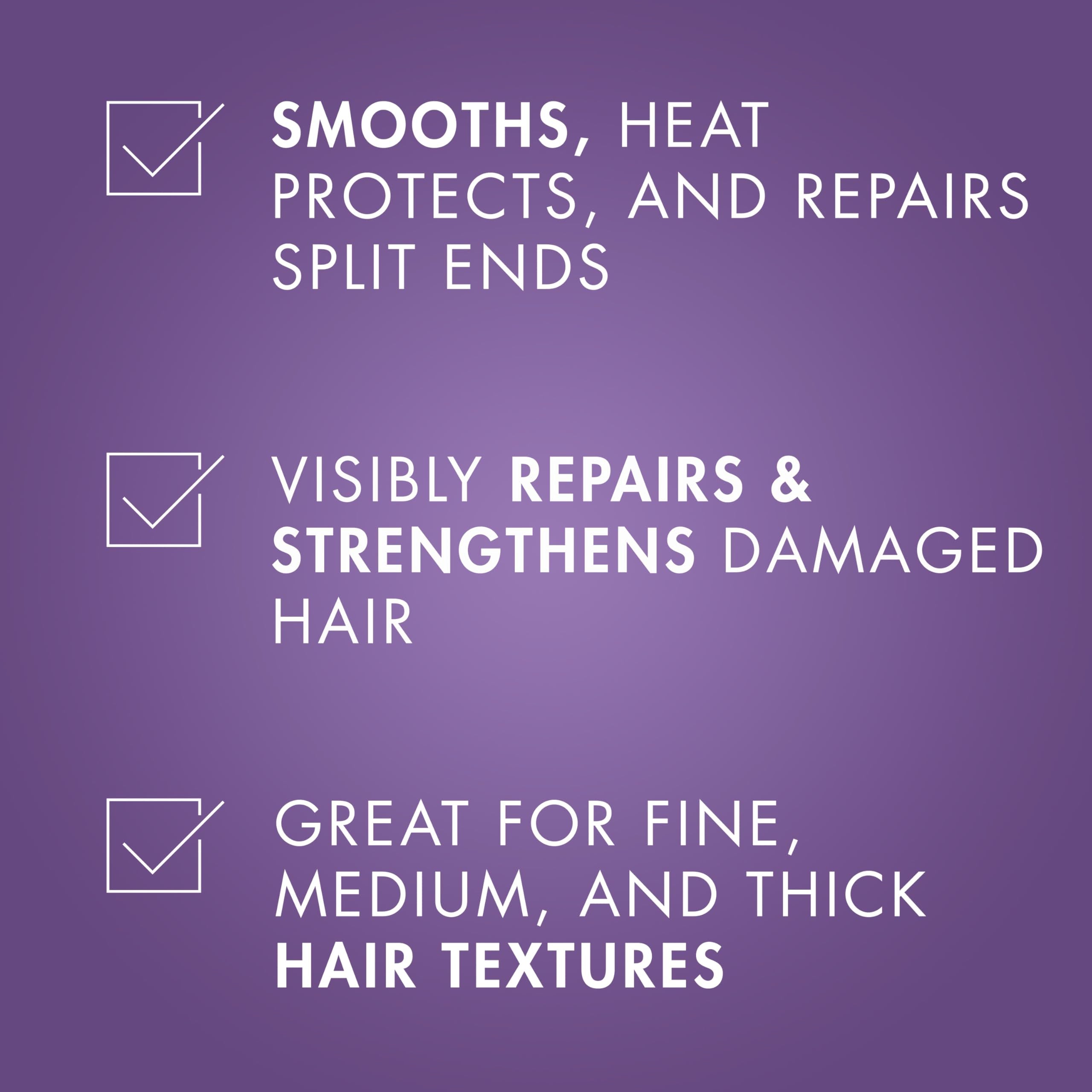 Nexxus Keraphix leave-in treatment on damp hair ready to nourish and protect
