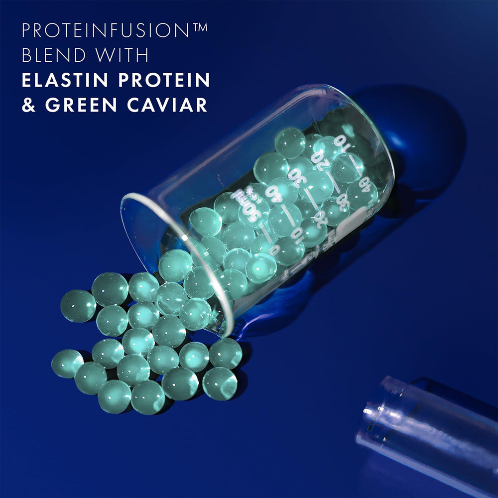 Nexxus ProteinFusion blend graphic highlights nourishment and protection.