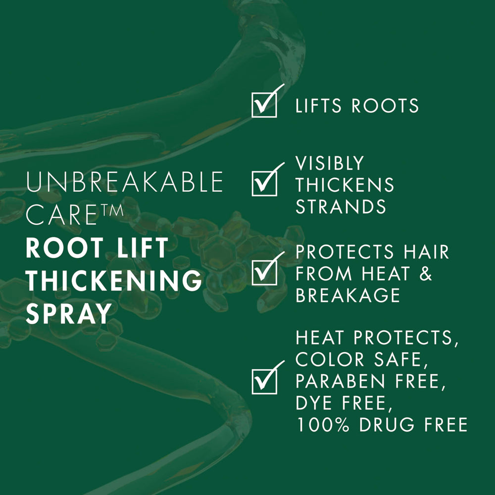 Nexxus Root Lift in a bathroom setting showing everyday routine.