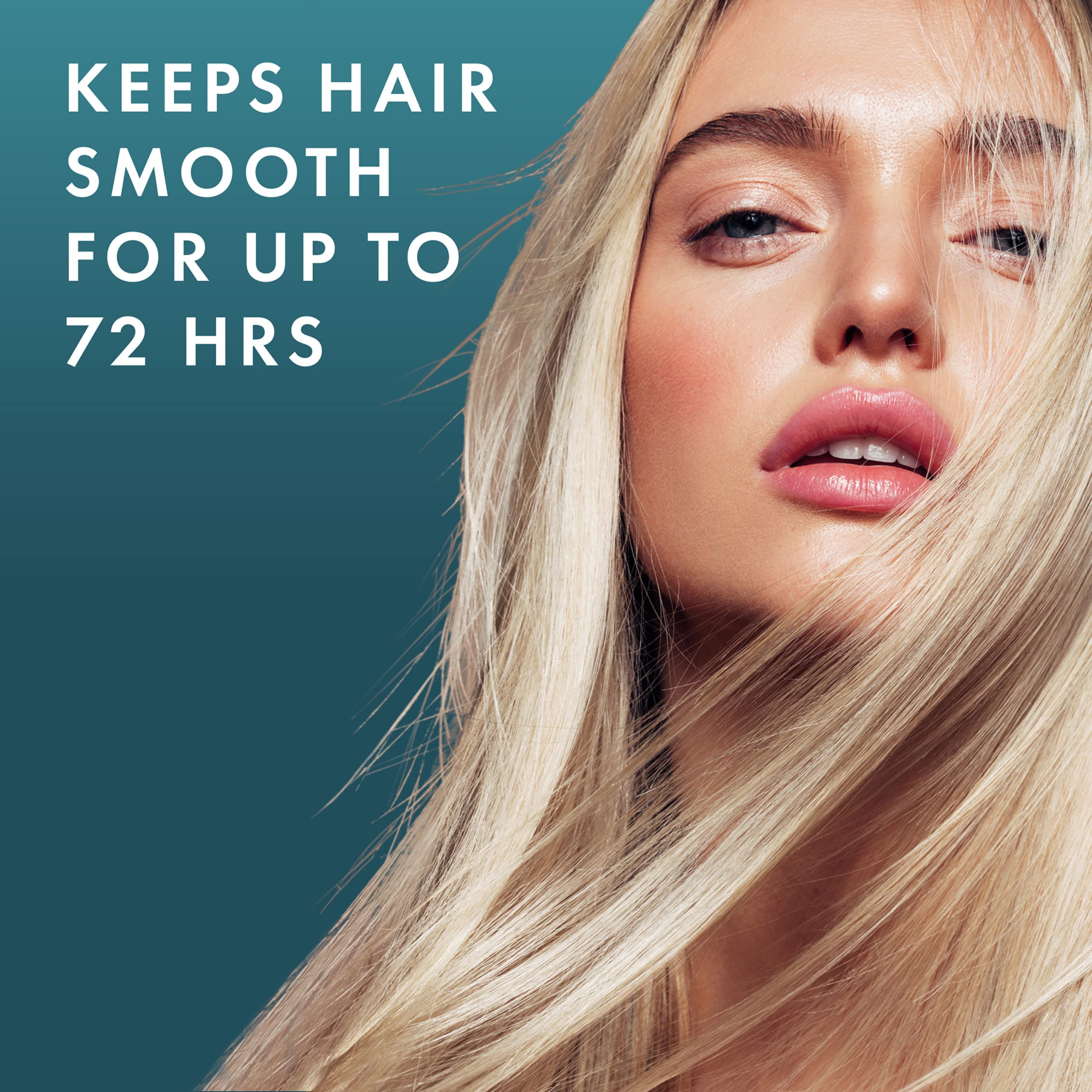 Nexxus Ultralight Smooth System hair care collection displays complete routine for frizz-free days