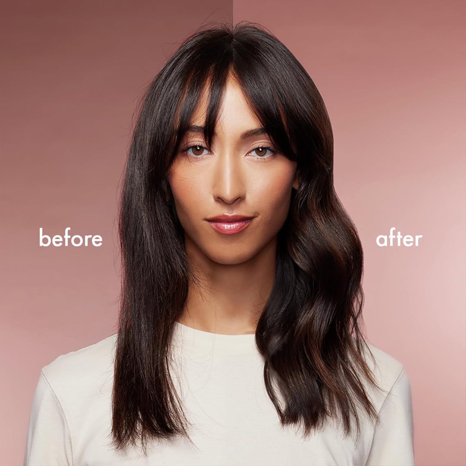 Nexxus Volume Mousse bottle highlighting four-times lift with crunch-free formula.