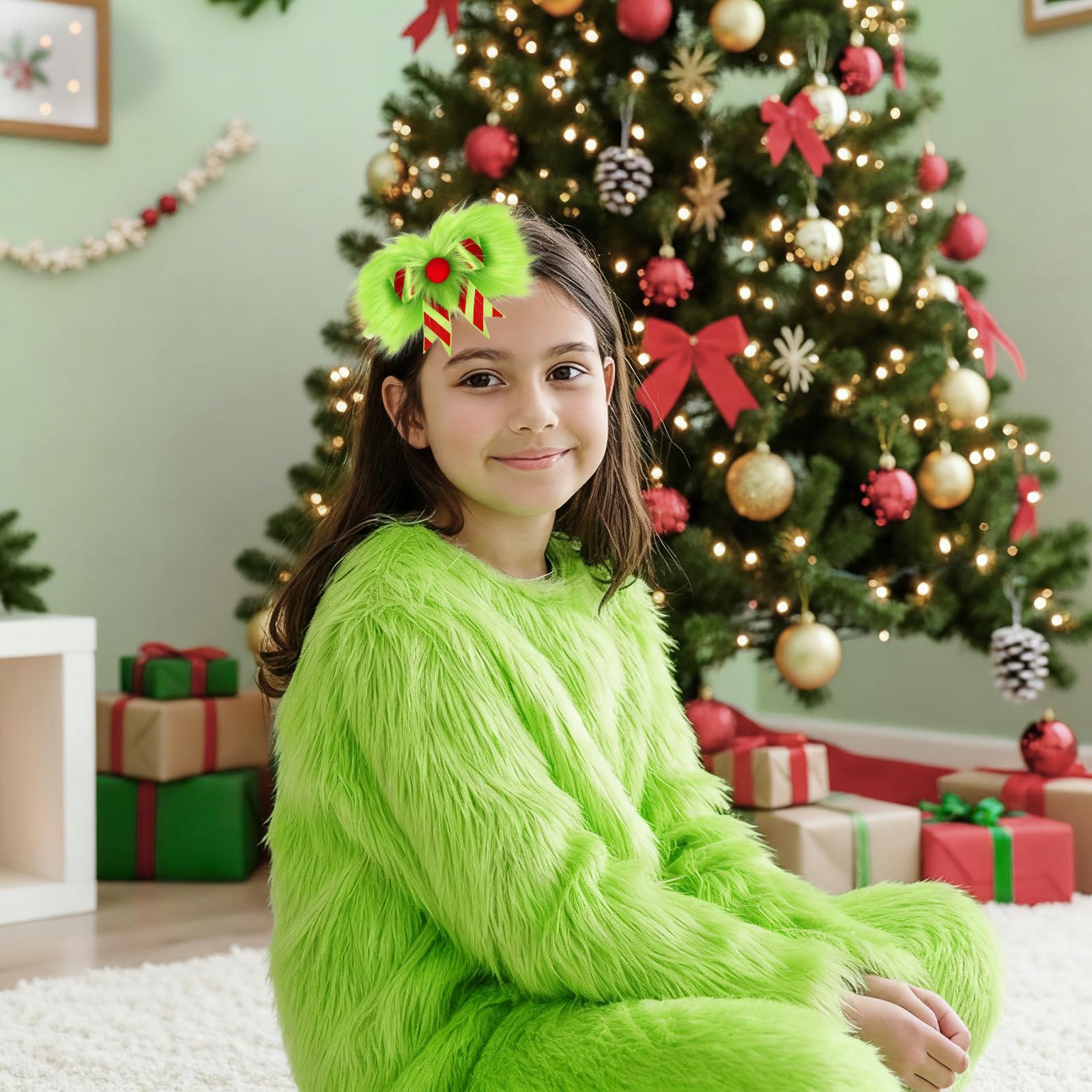 NFAMRZCAR 2pc detail zoom emphasizes fluffy surface plush and premium texture