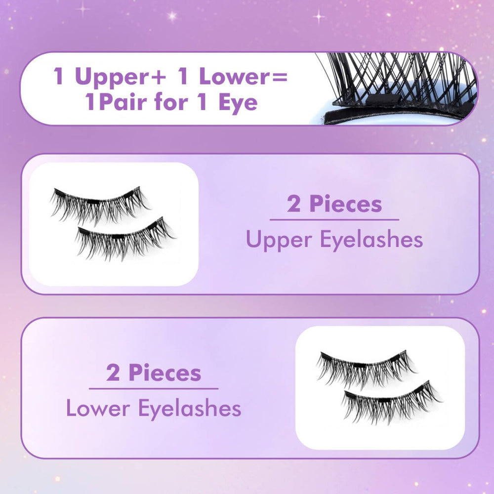NGWDBA Hunnyfit lashes care and durability image showing up to 202 uses