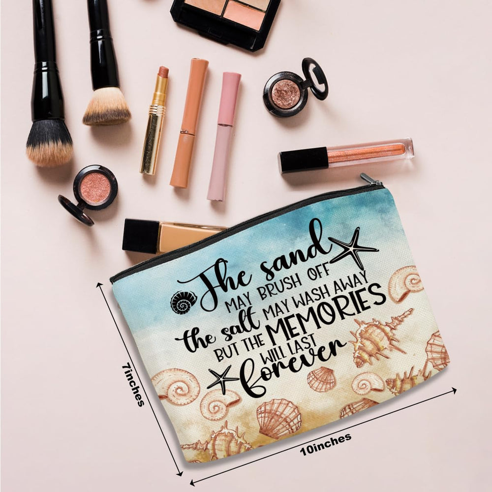 NGZS diseño de doble cara para bolso maquillaje, colorido y duradero.