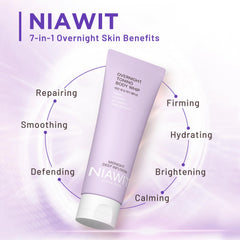NIAWIT Overnight Toning Body Whip thigh-area demonstrates smoothing and contour.