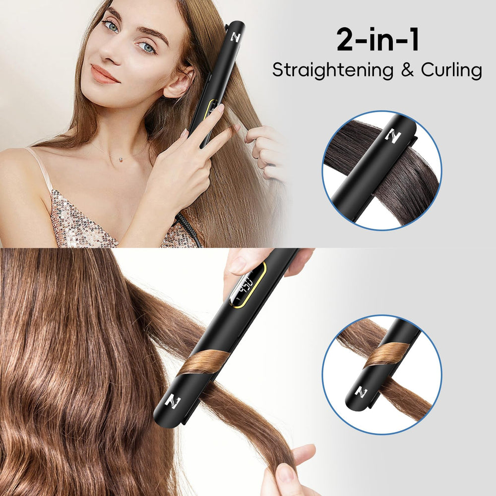 Nicebay 3D floating titanium plates provide gentle glide and reduced snagging.