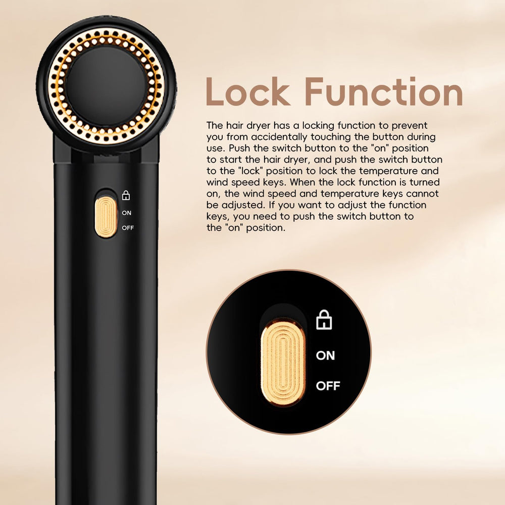 Nicebay lock function image shows secure control during use.