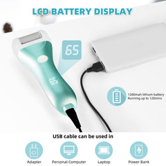 NiceBirdie foot file with multiple heads for customizable care