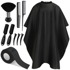 NICEMOVIC 10in1 barber cape drapes neatly for clean, comfortable haircuts